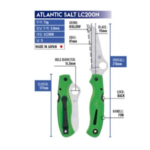 ATLANTIC SALT  GREEN LC 200N  (  C89FSGR  )